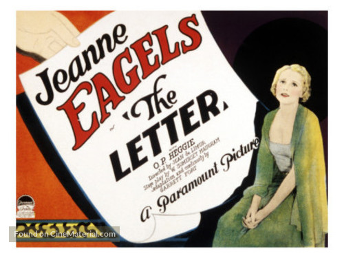 The Letter - Movie Poster