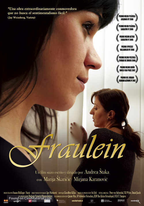 Das Fr&auml;ulein - Spanish Movie Poster