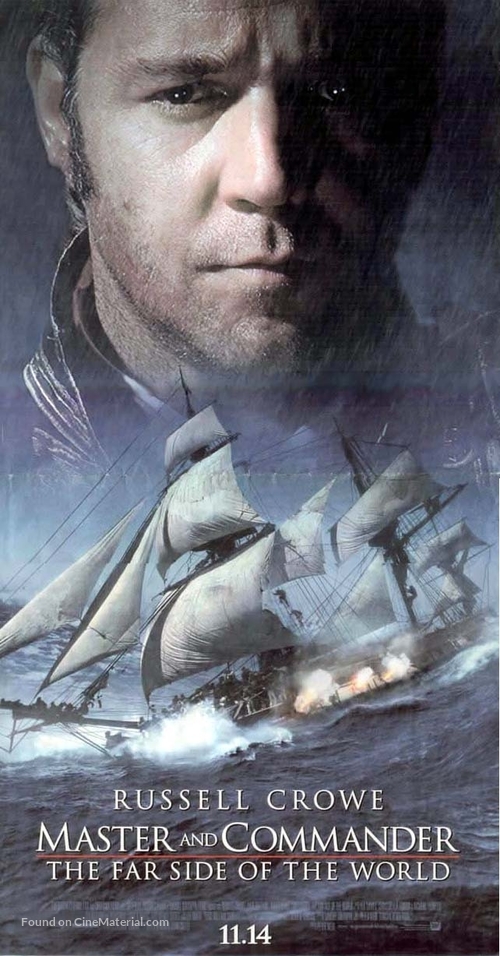 Master and Commander: The Far Side of the World - Australian Movie Poster