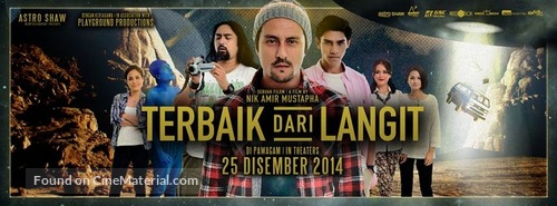 Terbaik dari langit - Malaysian Movie Poster