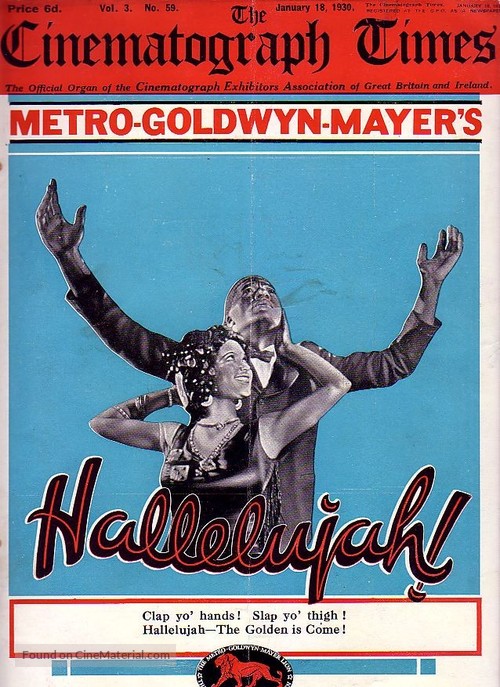 Hallelujah - British Movie Poster