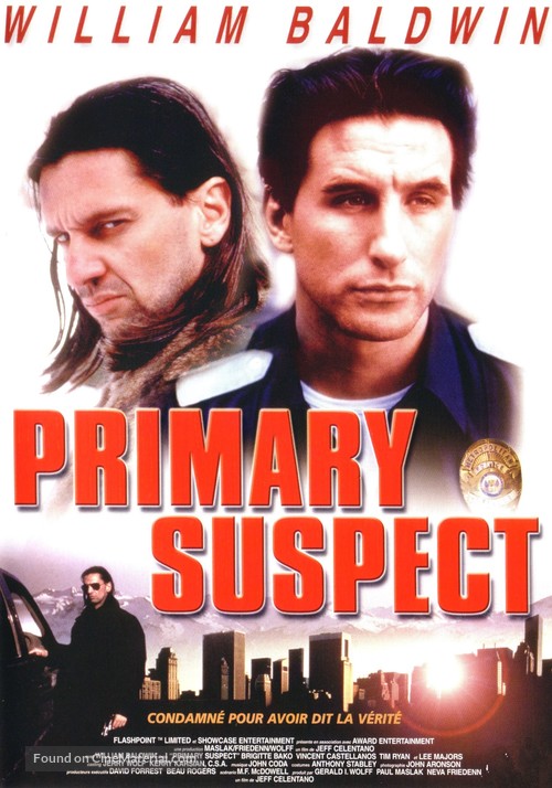 Primary Suspect - French DVD movie cover