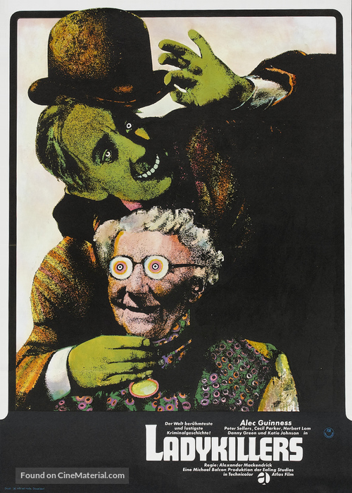 The Ladykillers - German Theatrical movie poster