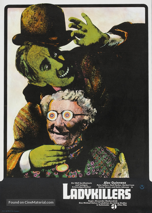 The Ladykillers - German Theatrical movie poster