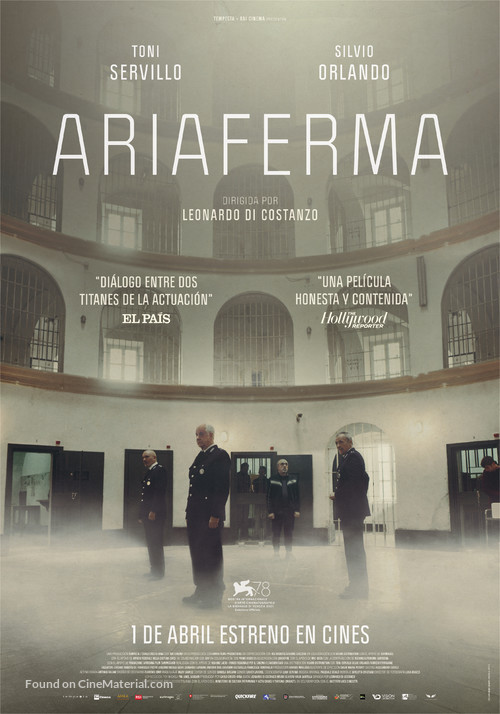 Ariaferma - Spanish Movie Poster