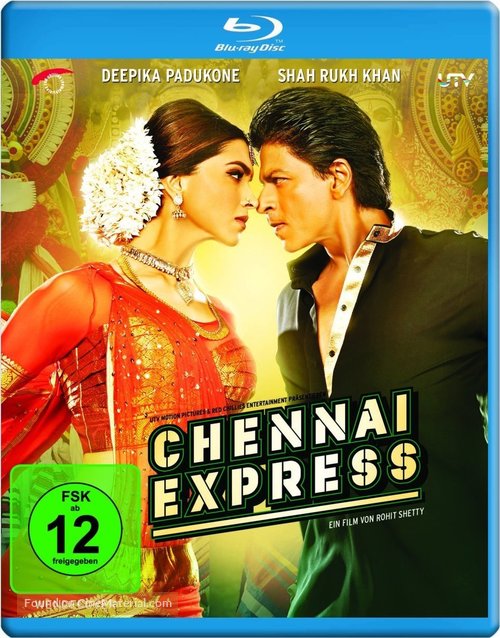 Chennai Express - German Blu-Ray movie cover