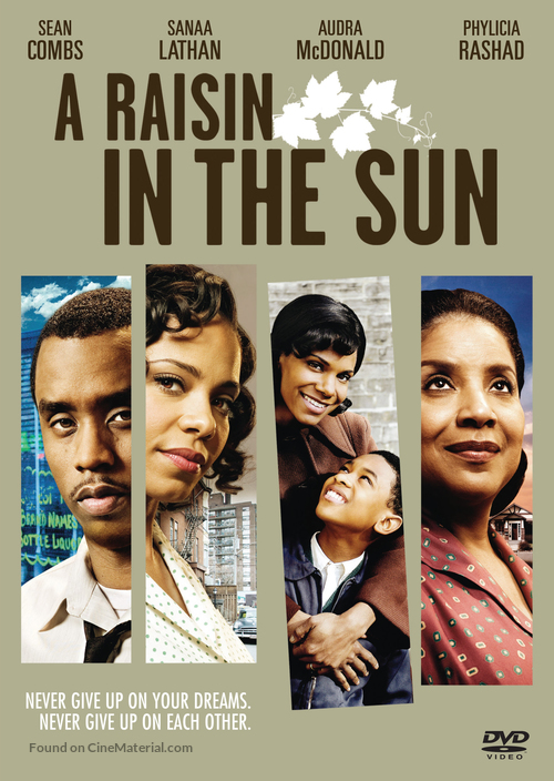 A Raisin in the Sun - British DVD movie cover