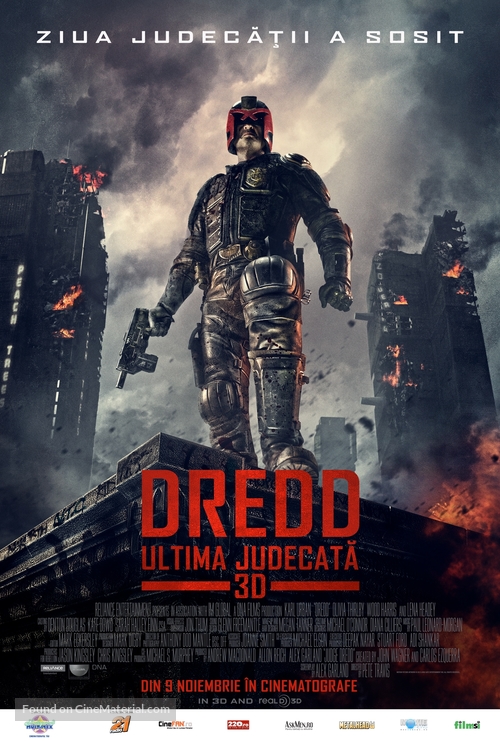 Dredd - Romanian Movie Poster