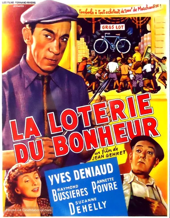 La loterie du bonheur - French Movie Poster