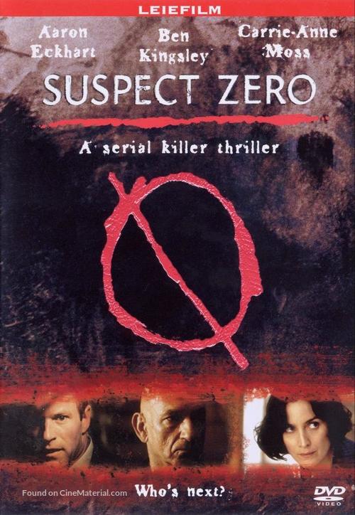 Suspect Zero - Norwegian Movie Cover