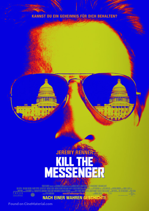 Kill the Messenger - German Movie Poster