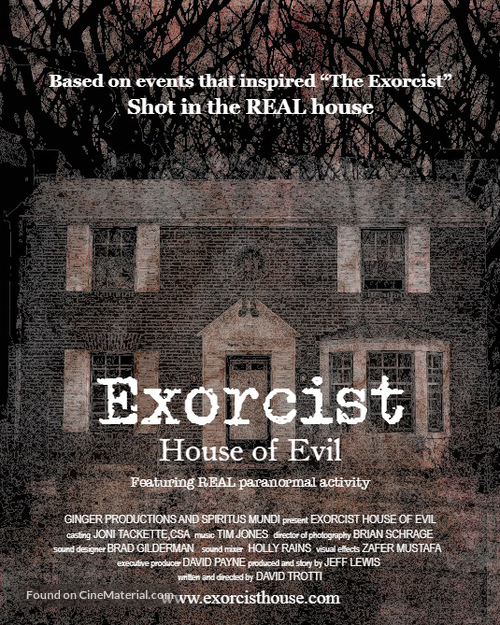 Exorcist House of Evil - Movie Poster