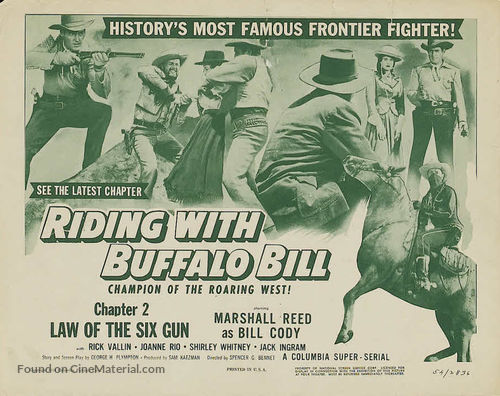 Riding with Buffalo Bill - Movie Poster