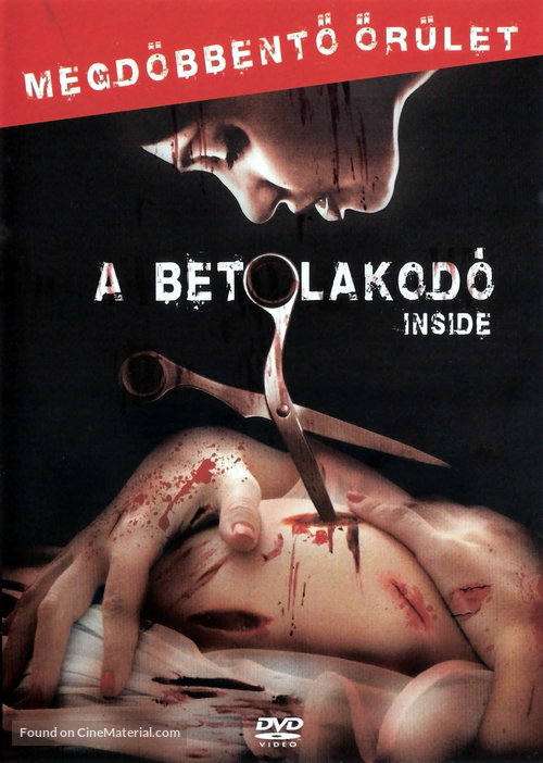 &Agrave; l&#039;int&egrave;rieur - Hungarian DVD movie cover