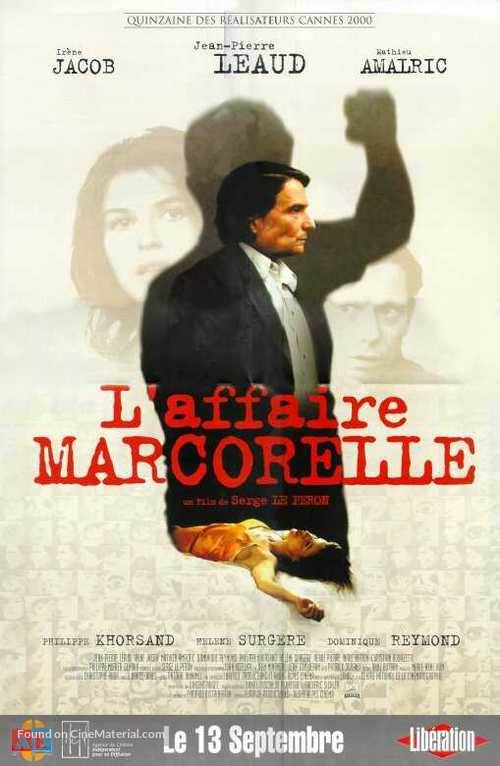 Affaire Marcorelle, L&#039; - French Movie Poster