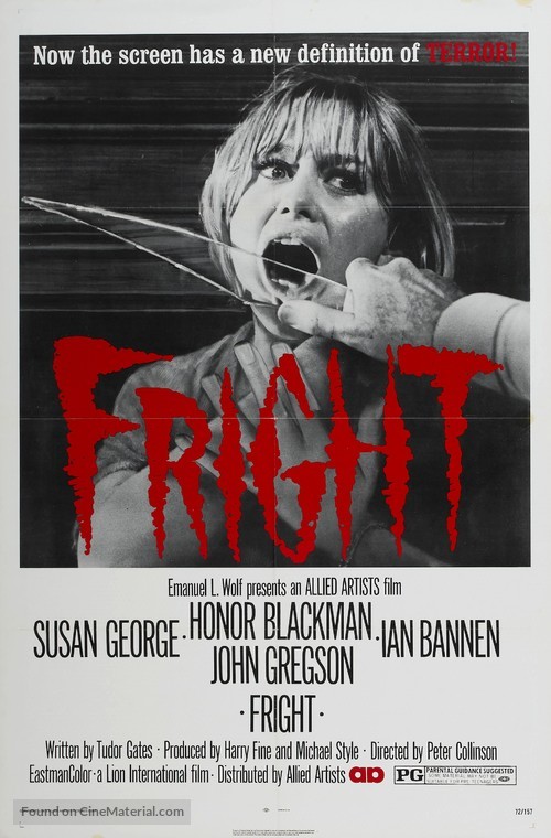 Fright - Movie Poster
