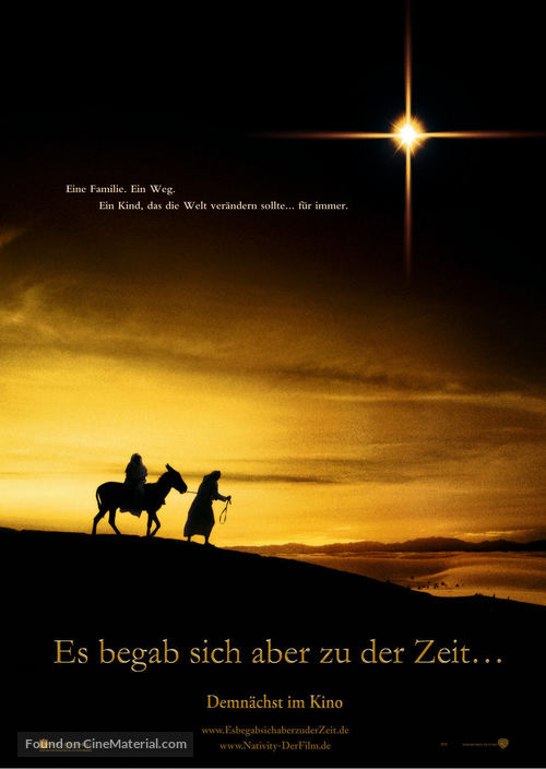 The Nativity Story - German Movie Poster
