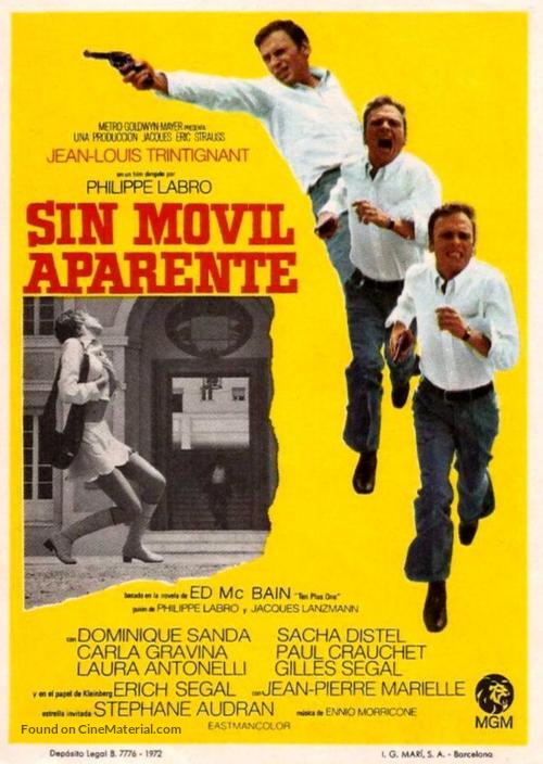 Sans mobile apparent - Spanish Movie Poster