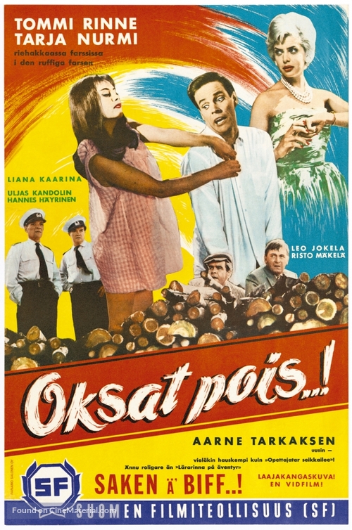 Oksat pois... - Finnish Movie Poster