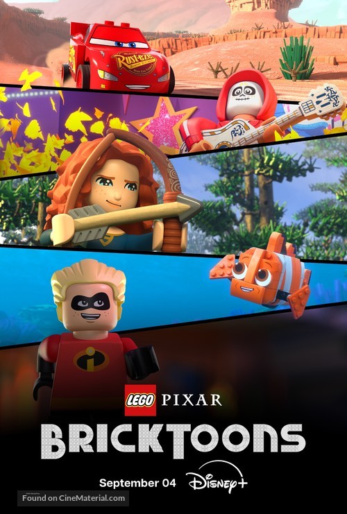 Lego Pixar: BrickToons - Movie Poster