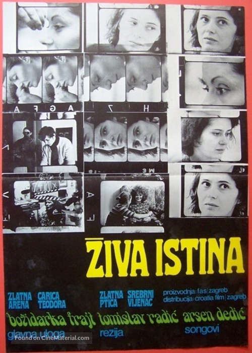 Ziva istina - Yugoslav Movie Poster