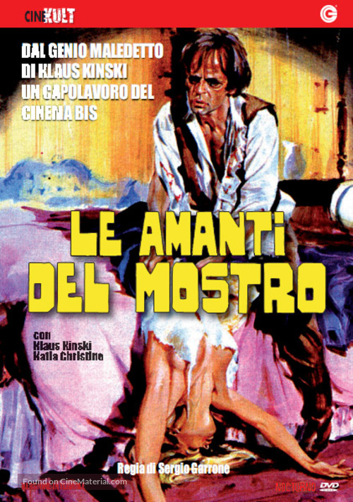 Amanti del mostro, Le - Italian Movie Cover