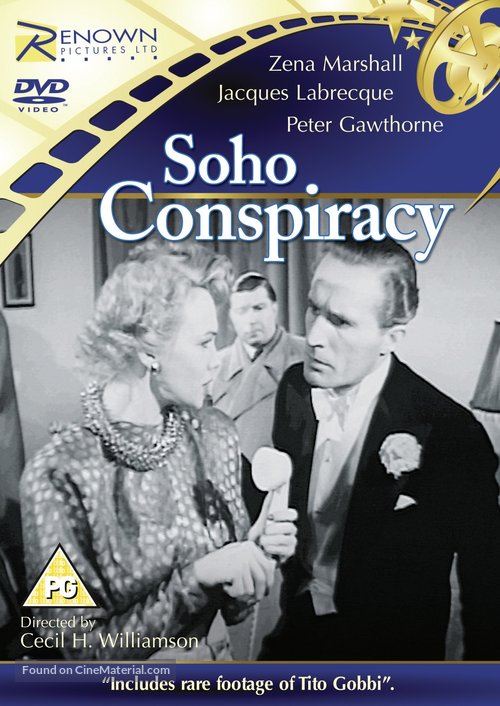 Soho Conspiracy - British DVD movie cover