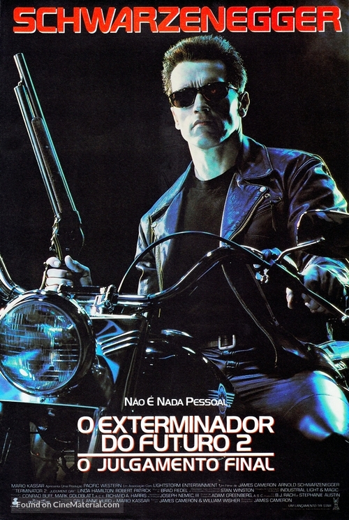 Terminator 2: Judgment Day - Brazilian Movie Poster