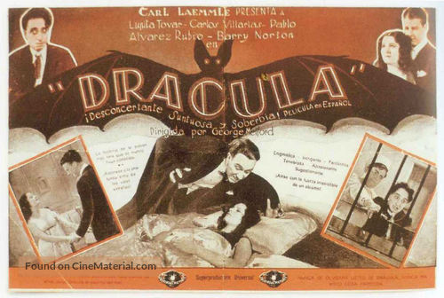 Dr&aacute;cula - Spanish Movie Poster