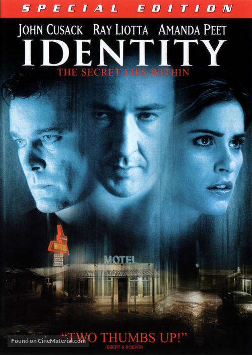 Identity - DVD movie cover