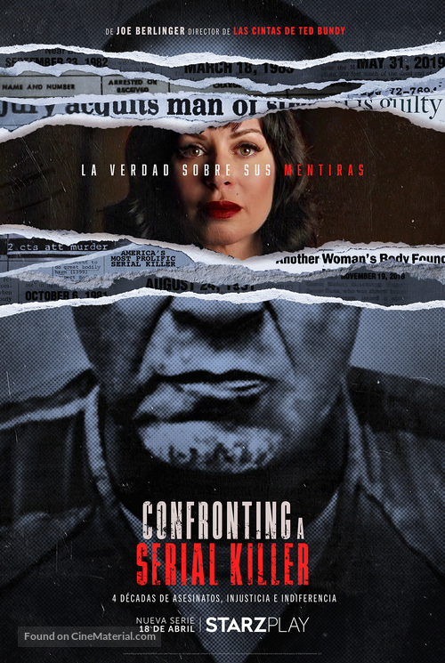 &quot;Confronting A Serial Killer&quot; - Spanish Movie Poster