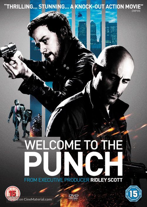 Welcome to the Punch - British DVD movie cover