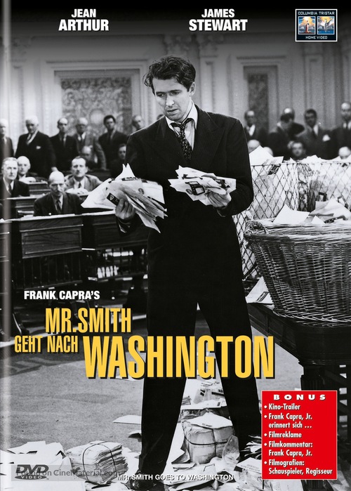 Mr. Smith Goes to Washington - German Movie Cover