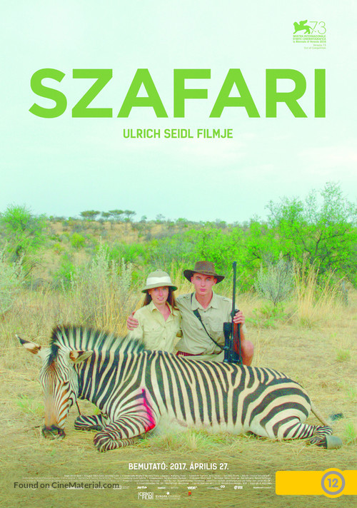 Safari - Hungarian Movie Poster