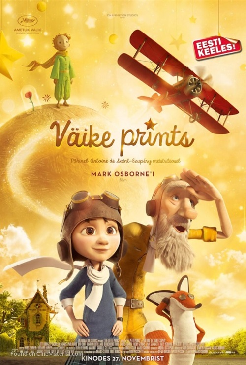 The Little Prince - Estonian Movie Poster