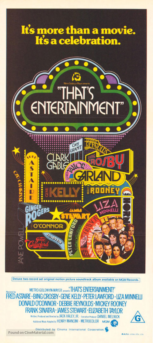 That&#039;s Entertainment! - Australian Movie Poster