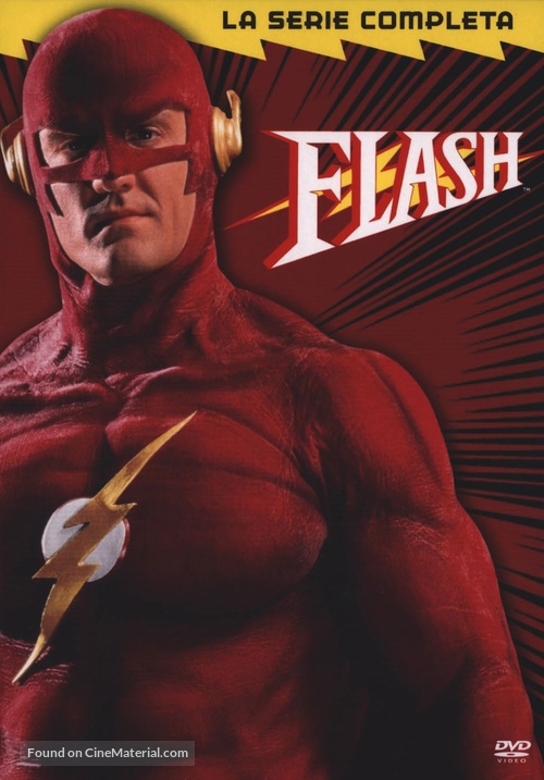 &quot;The Flash&quot; - Italian DVD movie cover