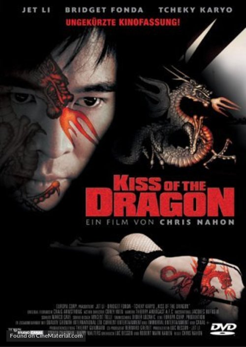 Kiss Of The Dragon - German Movie Cover