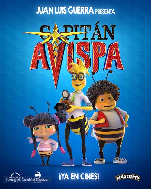 Capit&aacute;n Avispa - International Movie Poster