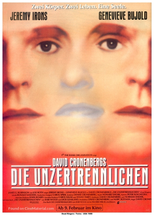 Dead Ringers - German Movie Poster
