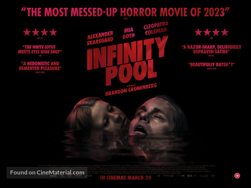 Infinity Pool - British Movie Poster