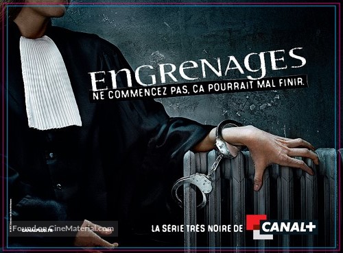 &quot;Engrenages&quot; - French Movie Poster