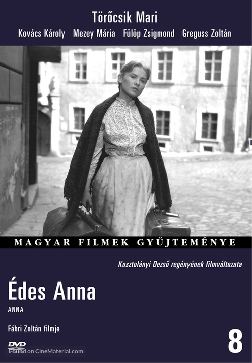 &Eacute;des Anna - Hungarian DVD movie cover