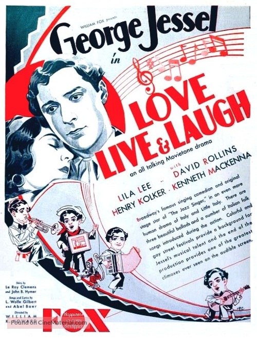 Love, Live and Laugh - poster