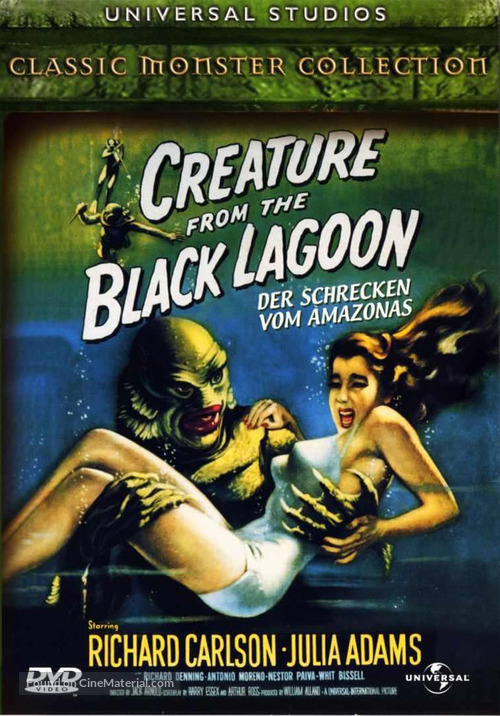 Creature from the Black Lagoon - German DVD movie cover