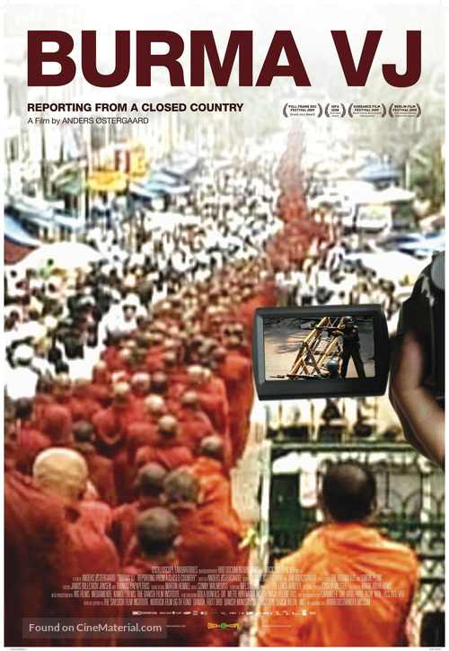 Burma VJ: Reporter i et lukket land - Movie Poster