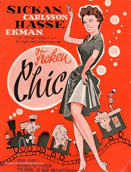 Fr&ouml;ken Chic - Danish Movie Poster