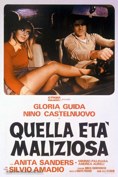 Quella et&agrave; maliziosa - Italian Movie Poster