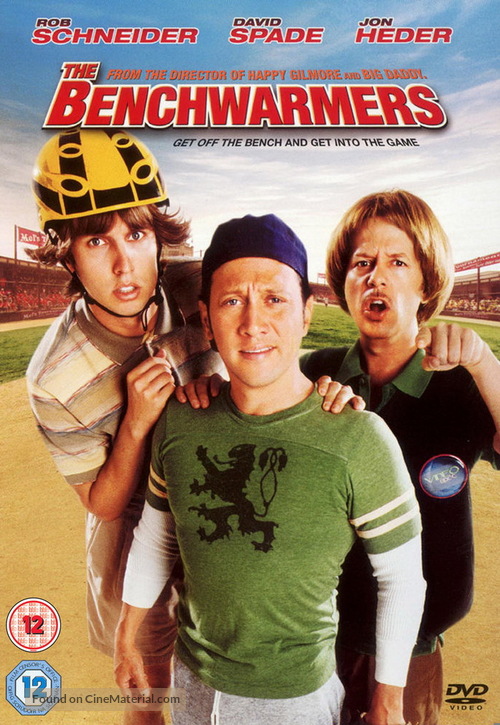 The Benchwarmers - British DVD movie cover