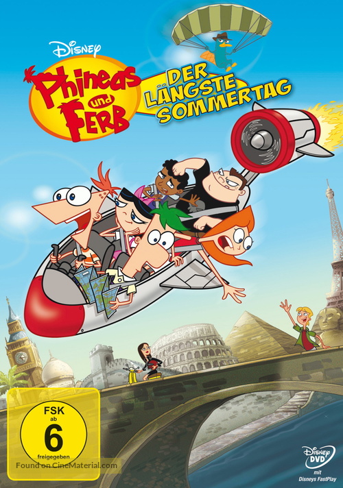 &quot;Phineas and Ferb&quot; - German DVD movie cover